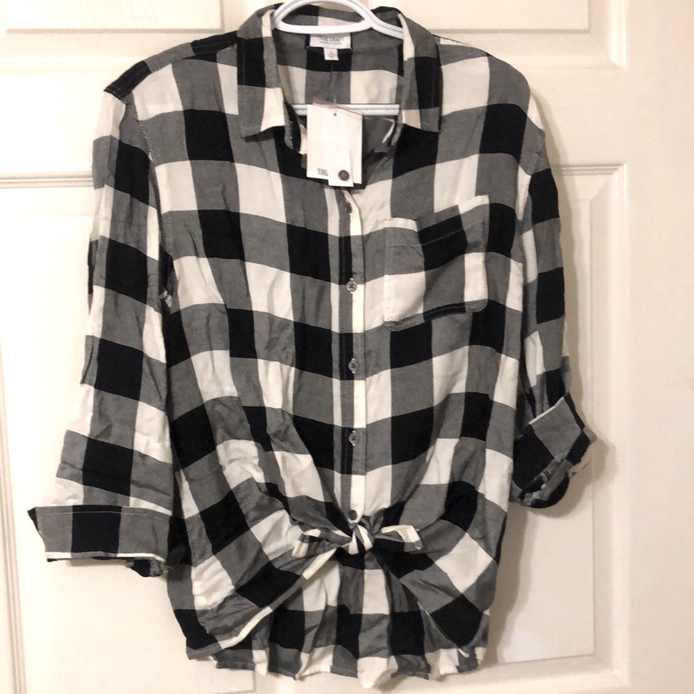 Plaid Button Up Shirt